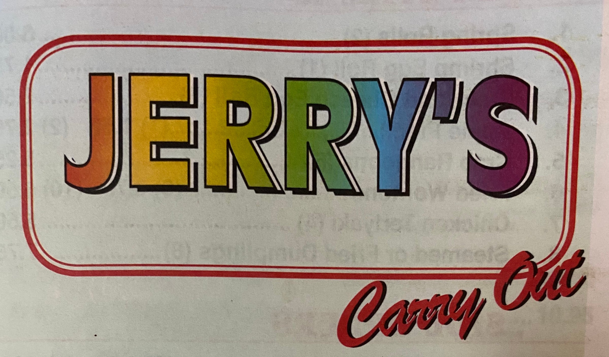 Jerry's carryout deals